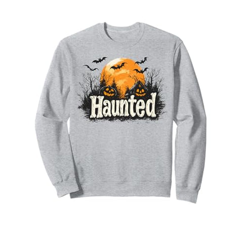 Halloween Haunted Forest Pumpkin Patch Sweatshirt