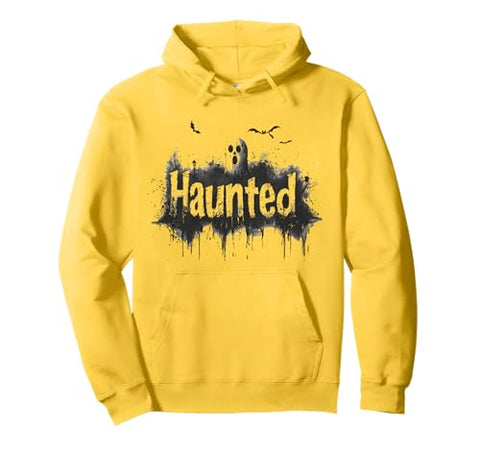 Halloween Haunted Ghost Cemetery Pullover Hoodie
