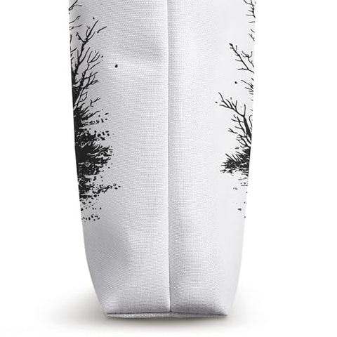 Halloween Haunted Forest Pumpkin Patch Tote Bag