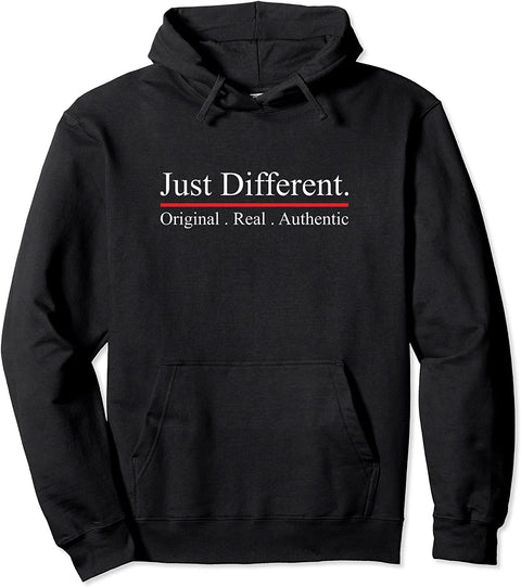 Just Different Red Stroke ll Pullover Hoodie