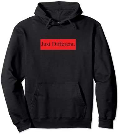 Just Different Color Code Pullover Hoodie