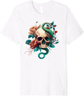 The Skull Roses Snake Premium T-Shirt